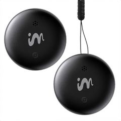 imoshion Wireless Tag - Tracker Bluetooth pour Android - 2 pack - Noir
