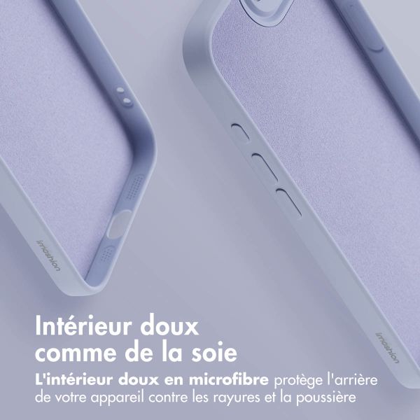 imoshion Coque Couleur avec MagSafe iPhone 16e - Lila