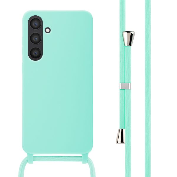 imoshion Coque en silicone avec cordon Samsung Galaxy S24 Plus - Menthe verte