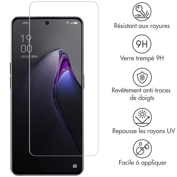 Selencia Protection d'écran en verre trempé Oppo Reno 8 Pro 5G