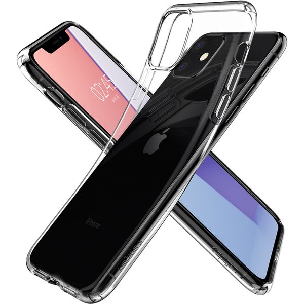 Spigen Coque Liquid Crystal iPhone 11 - Transparent