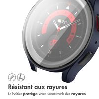 imoshion Coque rigide à couverture complète Samsung Galaxy Watch 6 40 mm - Bleu foncé