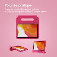 imoshion Coque kidsproof avec poupées amovibles Samsung Galaxy Tab A11 Plus / A9 Plus - Rose
