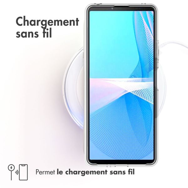 Accezz Coque Clear Sony Xperia 10 IV - Transparent