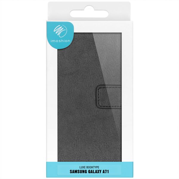 imoshion Étui de télephone portefeuille Samsung Galaxy A71 - Noir