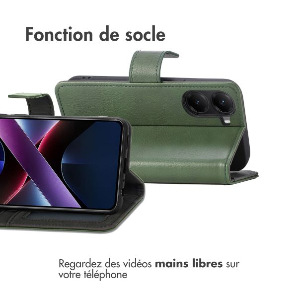imoshion Étui de télephone portefeuille Xiaomi Poco X7 Pro - Vert