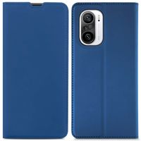 imoshion Étui de téléphone Slim Folio Xiaomi Poco F3 - Bleu foncé