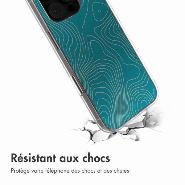 imoshion Coque Design iPhone 16 Pro - Topo Turquoise