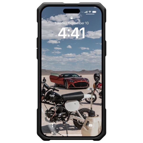 UAG Coque arrière Monarch Pro Apple iPhone 15 Plus - Kevlar Black