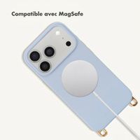 Selencia Coque arrière Rivièra avec MagSafe avec crochets amovibles Apple iPhone 17 Pro - Powder Blue