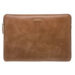 dbramante1928 Skagen Pro - Pochette ordinateur 14 pouces - Cuir véritable - MacBook Air 15 pouces - Tan