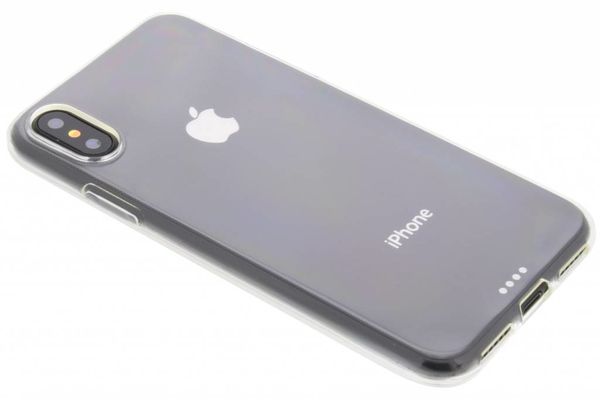 Coque silicone iPhone X / Xs - Transparent