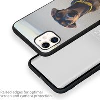 Concevez votre propre coque en gel Apple iPhone 11 - Noir