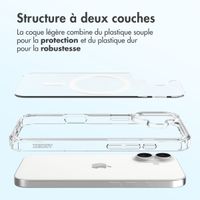 Accezz Coque arrière Xtreme Impact avec MagSafe Apple iPhone 17 - Transparent