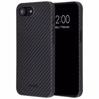 Accezz Coque Kevlar® MagSafe Apple iPhone 17e / 16e - Noir