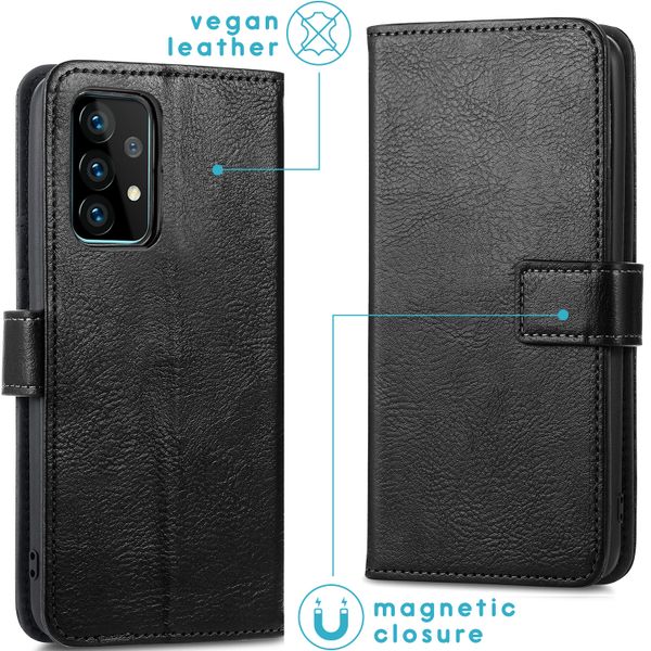 imoshion Étui de télephone portefeuille Samsung Galaxy A72 - Noir