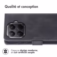 imoshion Etui de télephone portefeuille avec cordon Xiaomi 15T Pro - Noir