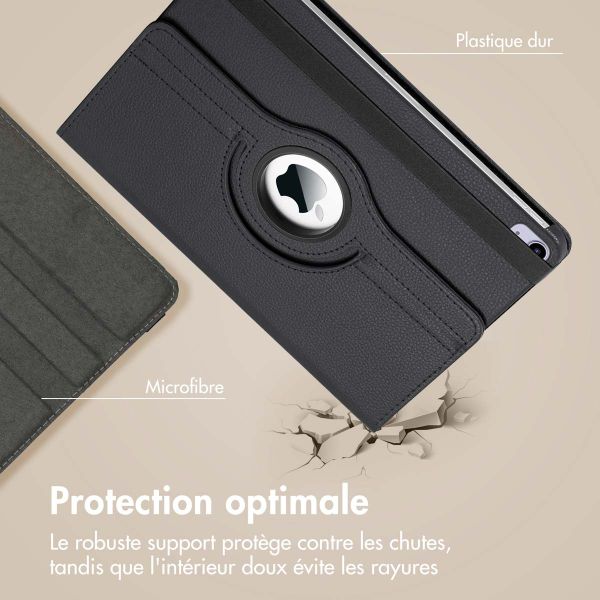 imoshion Coque tablette rotatif à 360° iPad Mini 7 (2024) / iPad Mini 6 (2021) - Noir