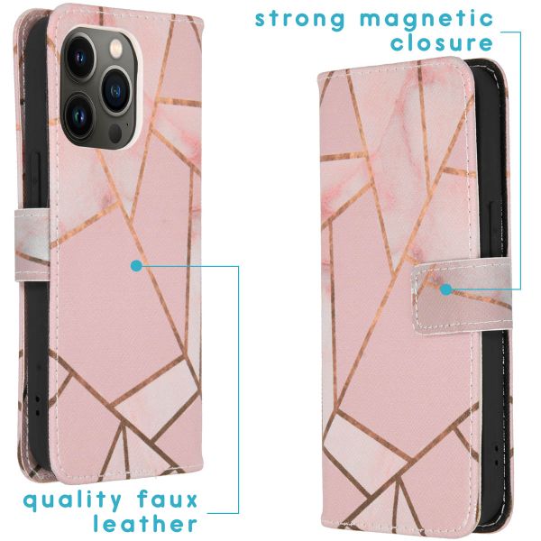 imoshion Coque silicone design Apple iPhone 13 Pro - Pink Graphic