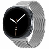 imoshion Bracelet magnétique milanais Samsung Galaxy Watch 8 (40/44mm) / Classic (46mm) - Argent