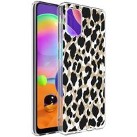 imoshion Coque Design Samsung Galaxy A31 - Léopard / Noir