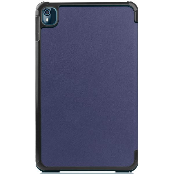 imoshion Coque tablette Trifold Nokia T10 - Bleu foncé