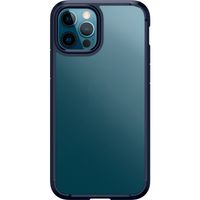 Spigen Coque Ultra Hybrid Apple iPhone 12 (Pro) - Bleu foncé