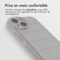 imoshion Coque arrière EasyGrip iPhone 14 - Gris