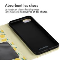 imoshion Étui de téléphone portefeuille Design iPhone SE (2022 / 2020) / 8 / 7 / 6(s) - Citrus Dream