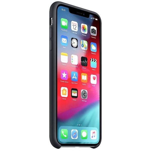 Apple Coque en silicone Apple iPhone Xs Max - Noir