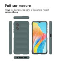 imoshion Coque arrière EasyGrip Oppo A18 / Oppo A38 - Vert foncé