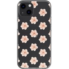 imoshion Coque Design iPhone 13 - Floral Peach