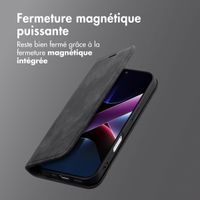 imoshion Étui de téléphone portefeuille Slim Xiaomi Poco X7 Pro - Noir