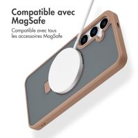 Accezz Coque Ring Stand avec MagSafe Samsung Galaxy S24 Plus - Brown