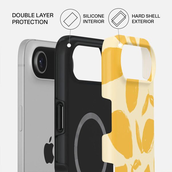 Burga Coque Tough MagSafe Apple iPhone Air - Lemon Tart