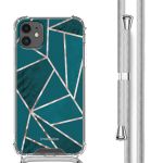 imoshion Coque Design avec cordon iPhone 11 - Petrol Green Graphic