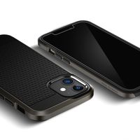 Spigen Protection d'écran en verre trempé GLAStR Fit + Applicator iPhone 12 Mini