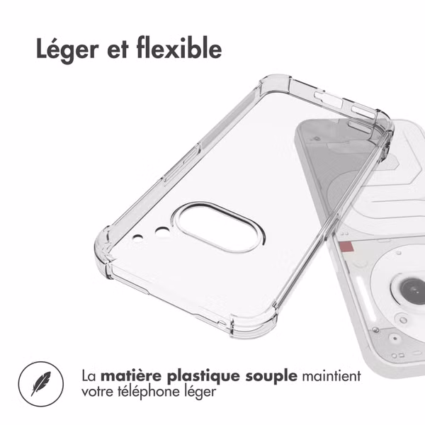 imoshion Shockproof Case Nothing Phone (2a) / (2a) Plus - Transparent