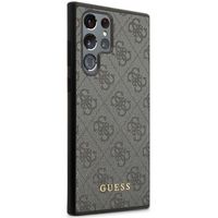 Guess Coque arrière 4G Classic Logo Samsung Galaxy S24 Ultra - Noir