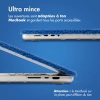 imoshion Teddy Hard Cover MacBook Pro 14 pouces (2021 / 2023 M3 chip / 2024 M4 chip) - A2442 / A2779 / A2918 / A3112 / A3185 / A3401 - Cobalt Blue