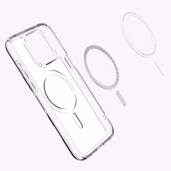 Spigen Coque Ultra Hybrid MagSafe Apple iPhone 15 Pro - Frost Clear