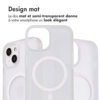 imoshion Coque Color Guard avec MagSafe iPhone 13 / 14 - Blanc