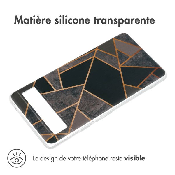 imoshion Coque Design Google Pixel 6a - Black Graphic