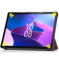 imoshion Coque tablette Trifold Lenovo Tab M10 (3rd gen) - Brun