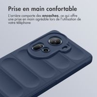 imoshion Coque arrière EasyGrip Oppo Reno 11 - Bleu foncé