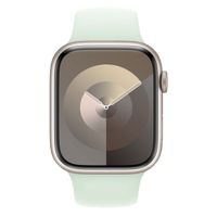 Apple Bracelet Sport Apple Watch Series 1 t/m 9 / SE (38/40/41 mm) | Series 10 / 11 (42 mm) - Taille S/M - Soft Mint