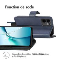 imoshion Étui de télephone portefeuille Oppo Reno 13 F (5G) - Bleu foncé