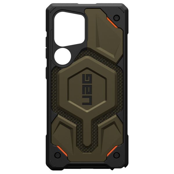 UAG Coque arrière Monarch Pro Samsung Galaxy S25 Ultra - Kevlar Element Green