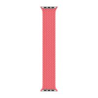 Apple Bracelet Solo tressé Apple Watch Series 1 - 9 / SE (38/40/41 mm) | Series 10 / 11 (42 mm) - Taille 8 - Pink Punch