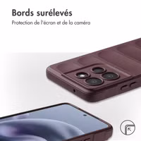 imoshion EasyGrip Backcover Motorola Moto G86 - Aubergine